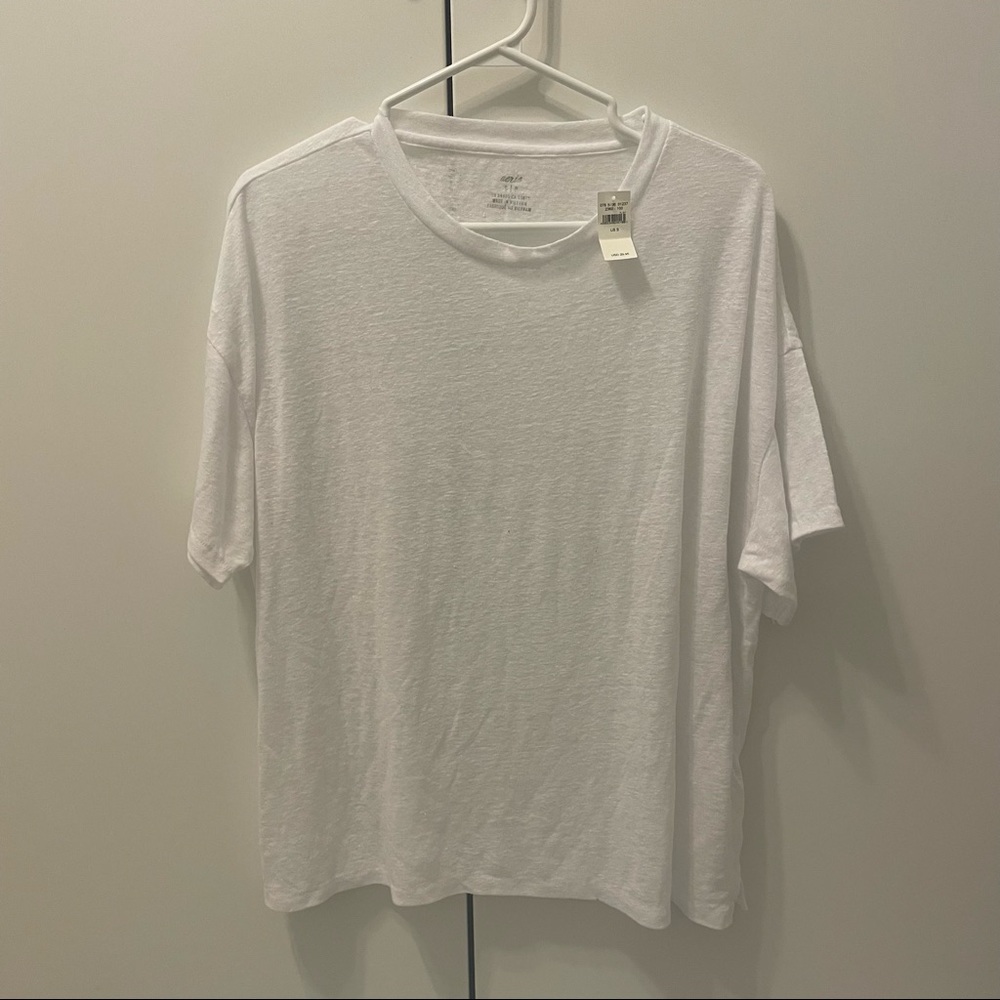 3/$25, NWT🤍aerie oversized white tee
